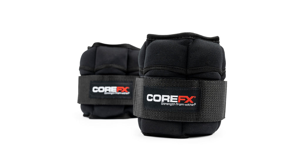 COREFX Adjustable Ankle Weights (2.5 kg Set)