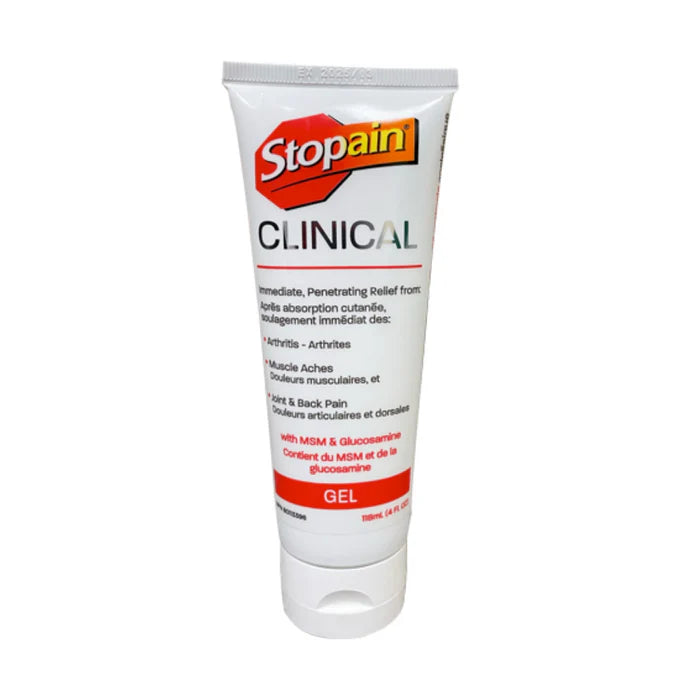 Stopain Clinical Pain Relief Gel 4oz