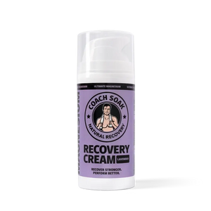 Coach Soak Recovery Cream magnesium lotion