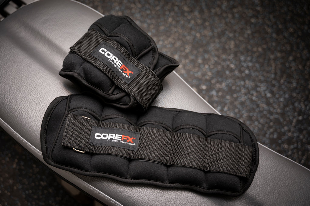 COREFX Adjustable Ankle Weights (2.5 kg Set)