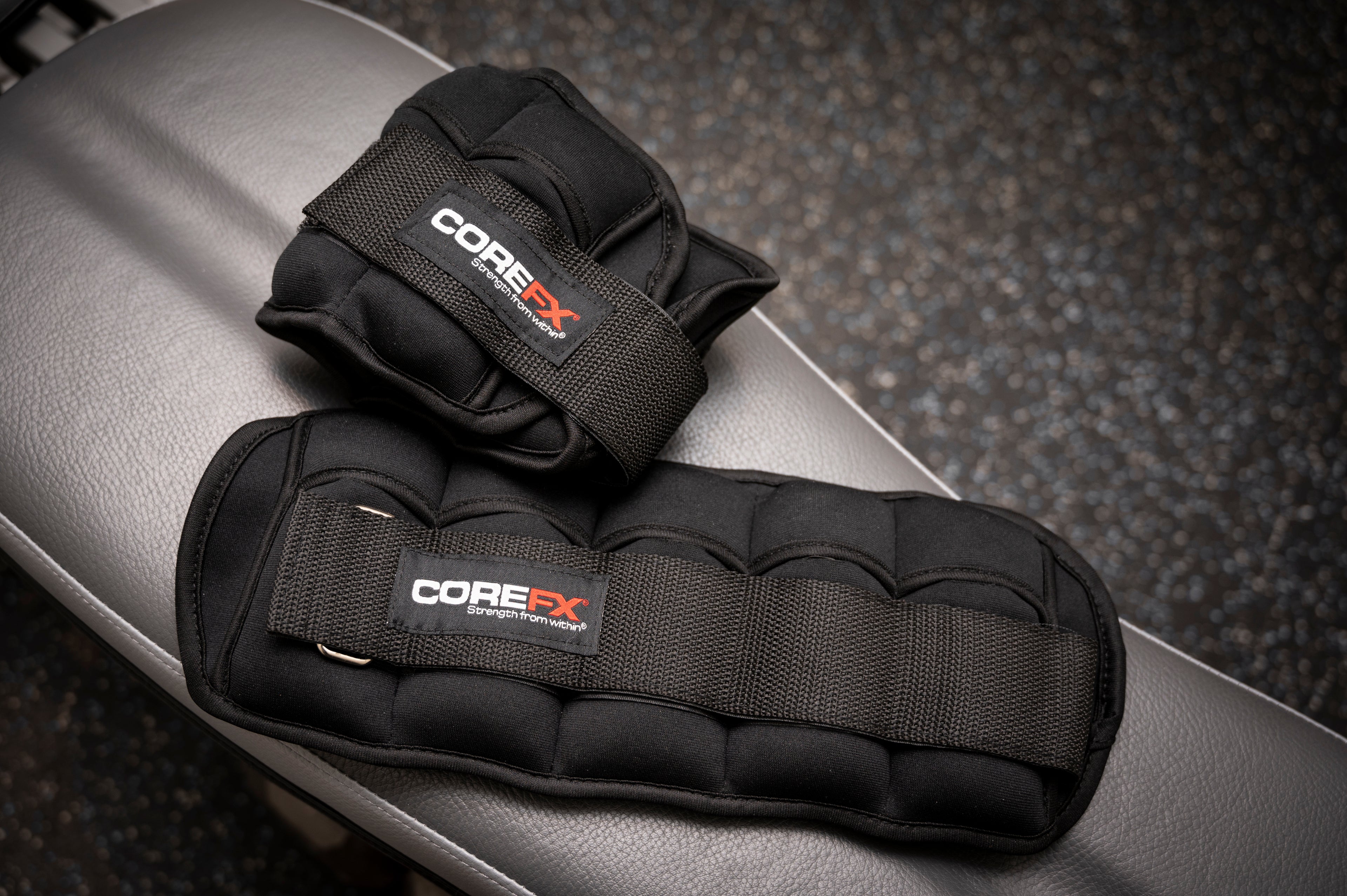 COREFX Adjustable Ankle Weights (2.5 kg Set)