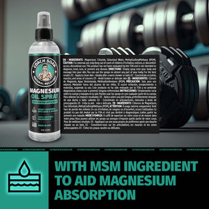 Coach Soak Magnesium Oil Spray